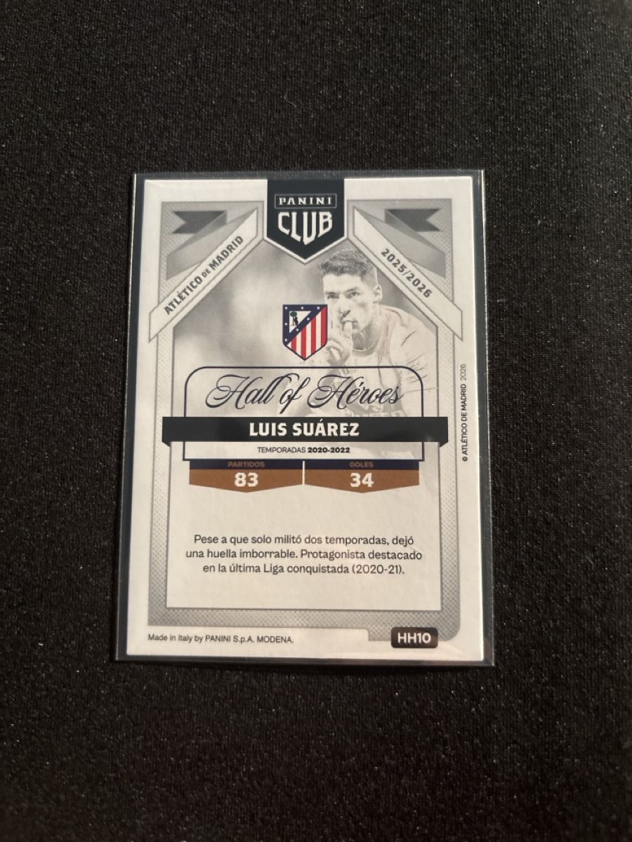 Panini Carte collezionabili: Panini - Atletico Madrid - Luis Suarez - Legend - Panini – Usato da Kaiseraugst venduto da Baum_12 1