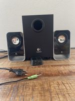 Logitech LS21 Lautsprecher-Set mit Subwoofer gebraucht