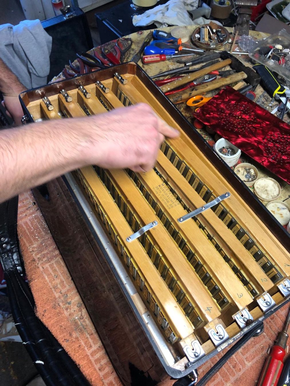 Strumenti musicali: Akkordeon mit geradem Tastenbrett – Usato da Bern venduto da ann_n2br 4