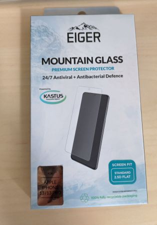 EIGER MOUNTAIN GLASS 24/7 FÜR APPLE IPHONE 13/13 PRO SCHUTZ