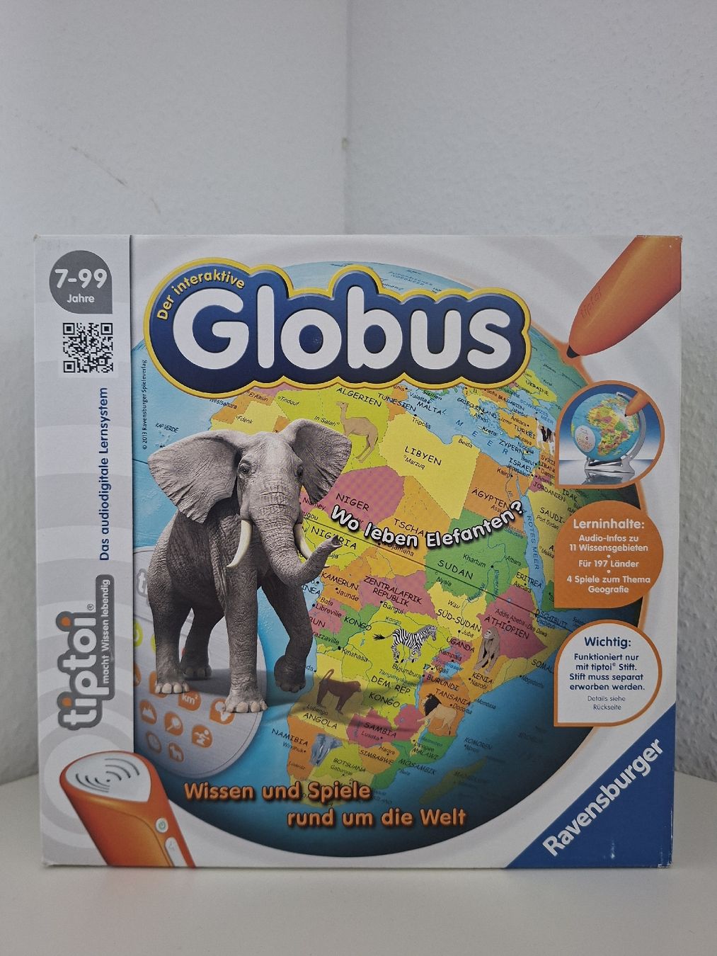 Tiptoi Giocattoli: Ravensburger tiptoi Globus + Spinosaurus (ohne Stift) – Usato da Pieterlen venduto da jak_c2lj 4
