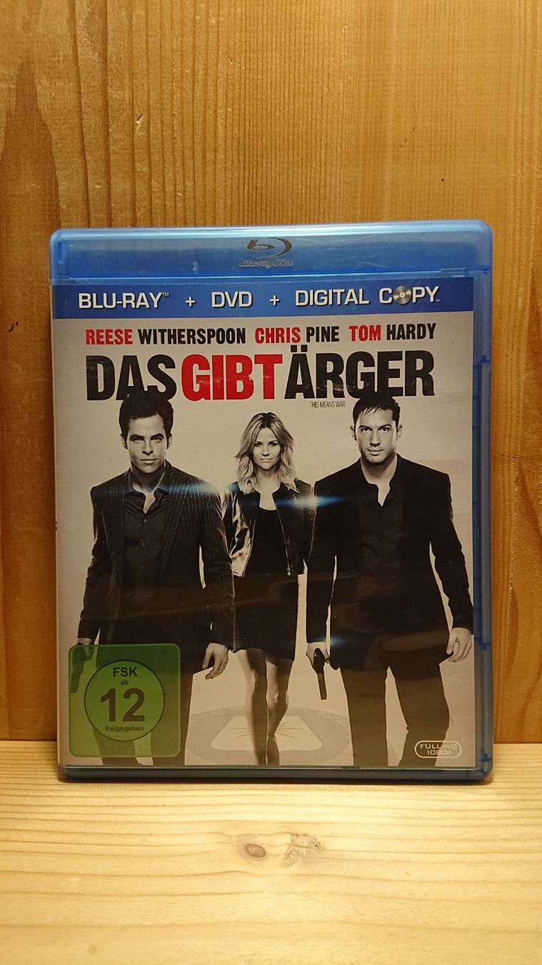 Tutti i DVDs: DAS GIBT ÄRGER Blu-Ray mit Reese Witherspoon – Usato da Wilderswil venduto da Exebub