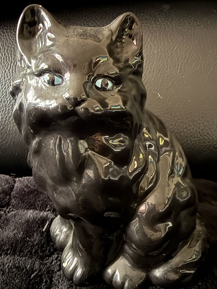 Statuette: Drei Katzen schwarz – Usato da Biel/Bienne venduto da Katja01112 4
