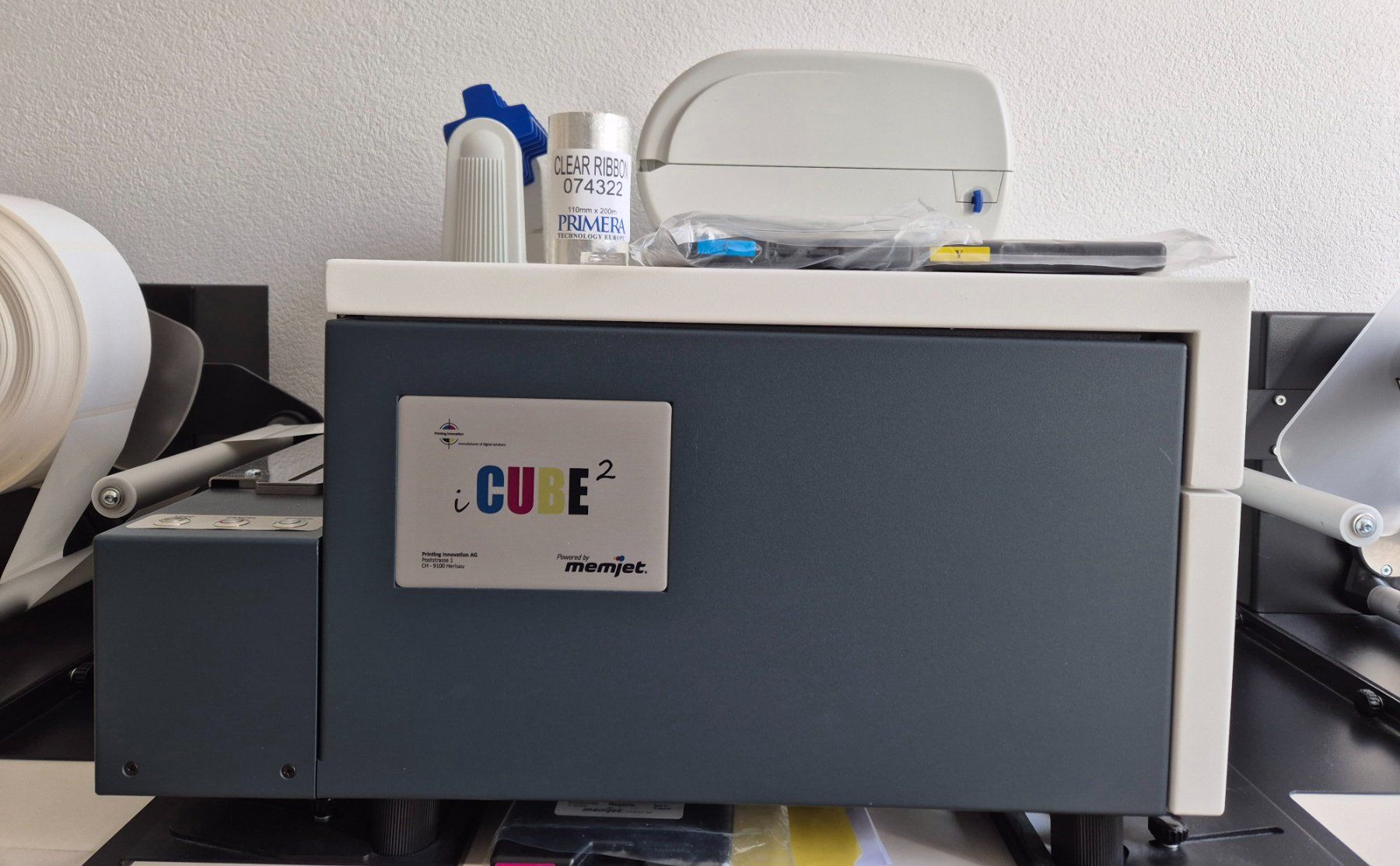 Stampanti: iCUBE2 Label Printer & Primera(Laminier-)Foliendrucker – Usato da Bern venduto da Corinnepascal12 1