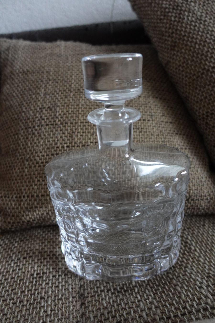 Karaffen: 1 schöne Glas Karaffe mit Deckel – Gebraucht aus rorschach von Babsi64 1