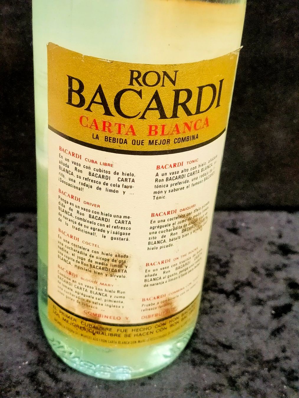 Bacardi Bevande alcoliche: RON BACARDI SUPERIOR – Nuovo (secondo la descrizione) da Genève venduto da Leboucheoreilles 6