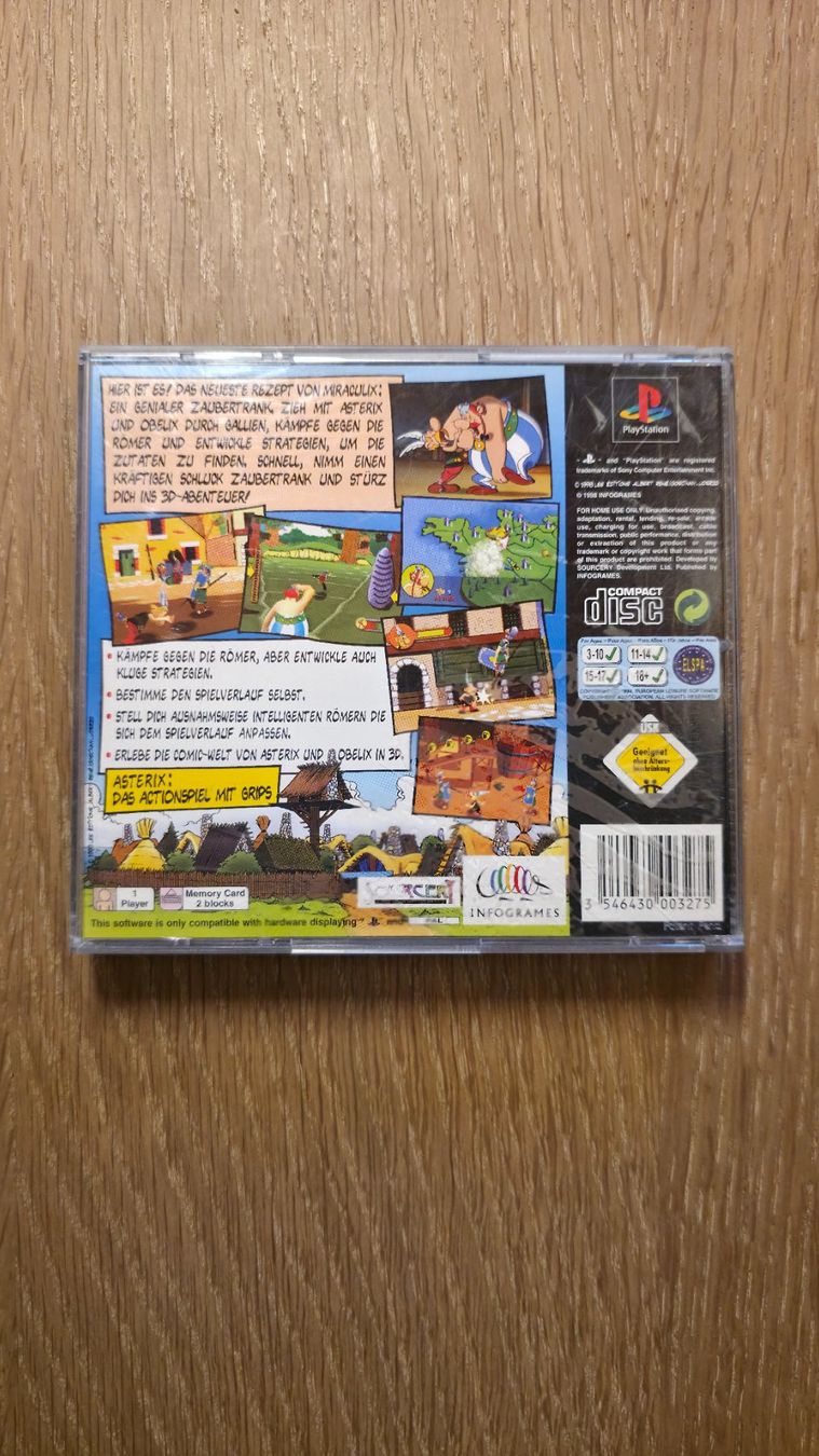 Sony Giochi: PS1, Game, PlayStation, Asterix, OVP – Usato da Sirnach venduto da TheMrFreeman 1