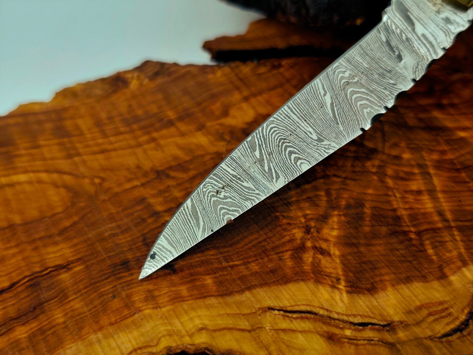 Accessori: Laguiole Damast Messer Klappmesser echtes Damastmesser – Nuovo e nell'imballaggio originale da Arlesheim venduto da Premius_1 2