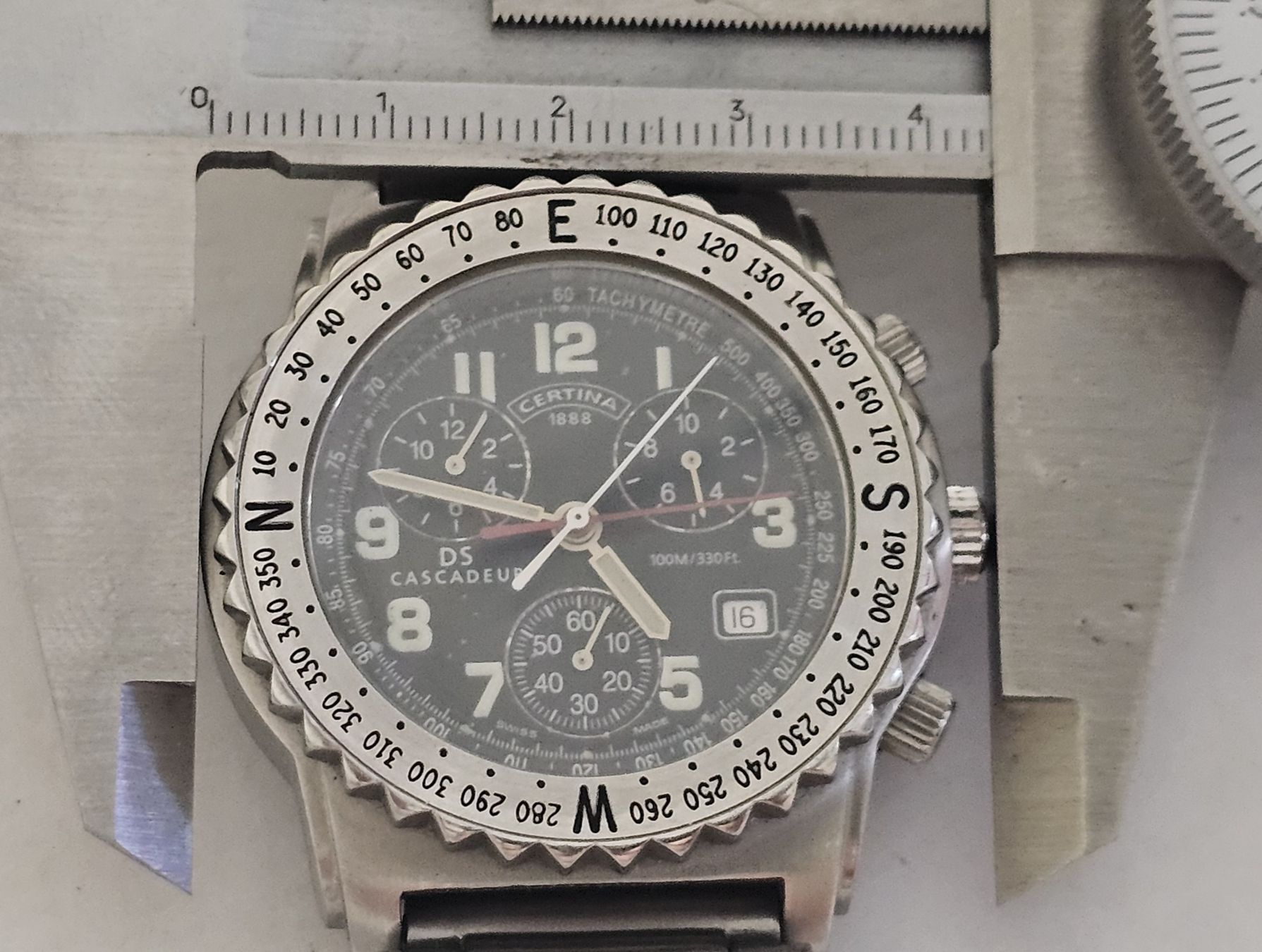 Certina Orologi: Certina DS Cascadeur Chronographe défectueuse  – Difettoso da Genève venduto da Fresko01 5