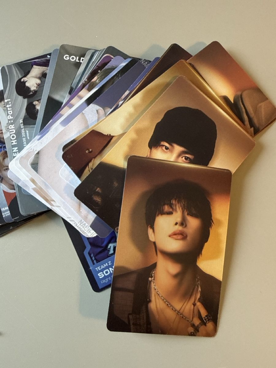 Carte collezionabili: ATEEZ Golden Hour Part.1 Photocards – Nuovo e nell'imballaggio originale da Riniken venduto da Chippie222000 2