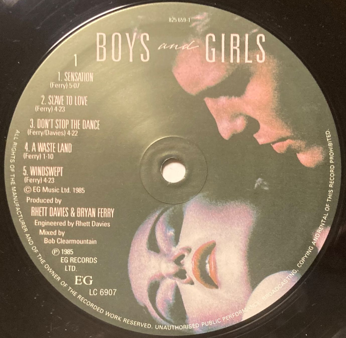 Dischi in vinile: BRYAN FERRY - BOYS AND GIRLS – Usato da Poliez-Pittet venduto da Newtown-Records 3