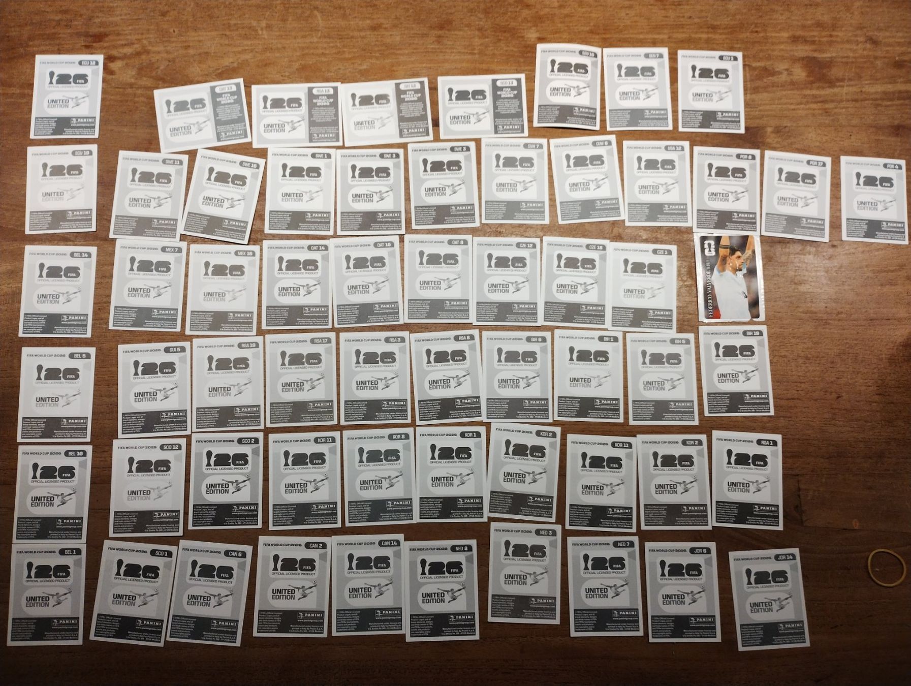 Panini Sammelbilder & Trading cards: 110 Panini Bilder WM 26 – Neu (gemäss Beschreibung) aus Bättwil von Voegi94