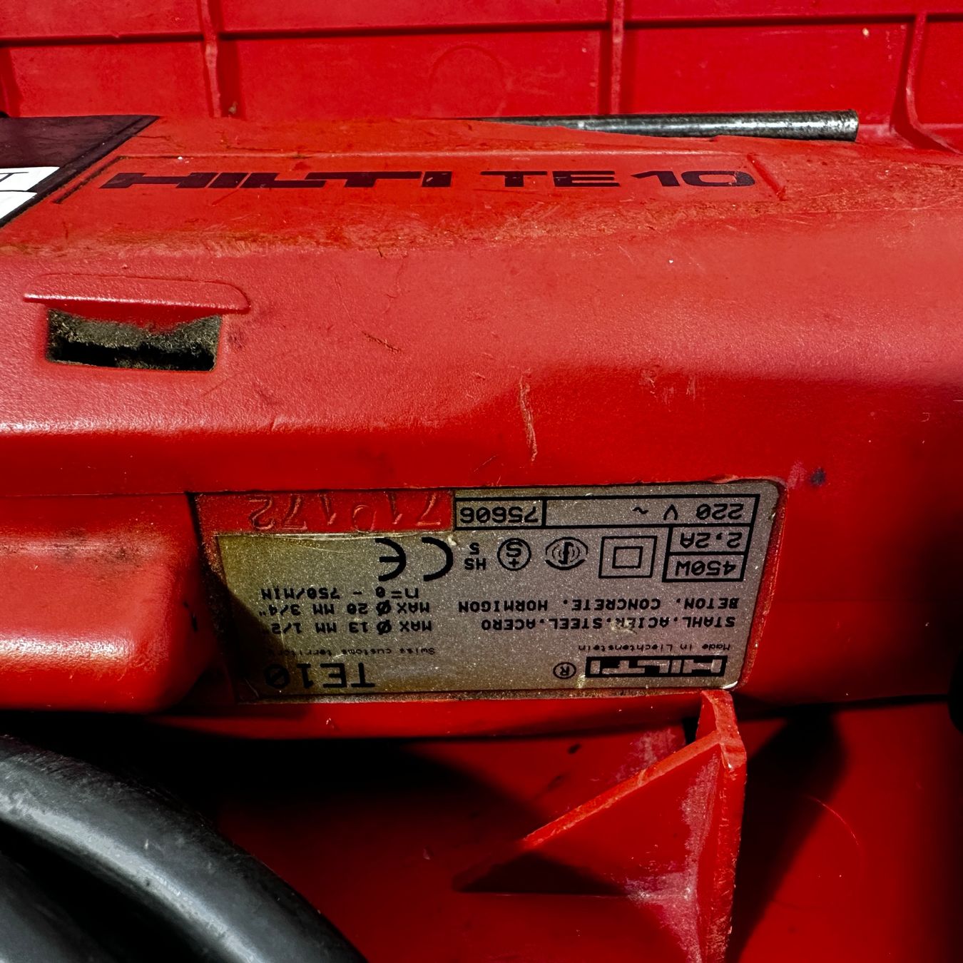 Hilti Trapani: BOHRHAMMER - HILTI TE 10 – Usato da Rothrist venduto da Die_Welle 4