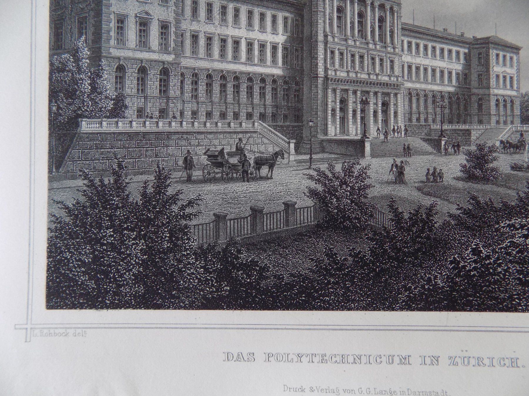 Incisioni: Zürich Polytechnikum – Usato da Risch venduto da Rischli15 2