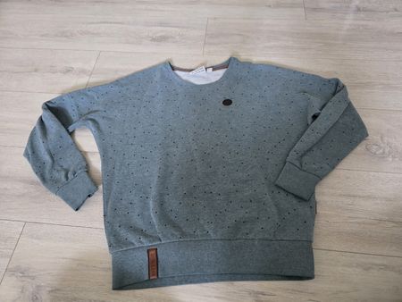 Pullover Naketano grau gepunktet Grösse S guter Zustand