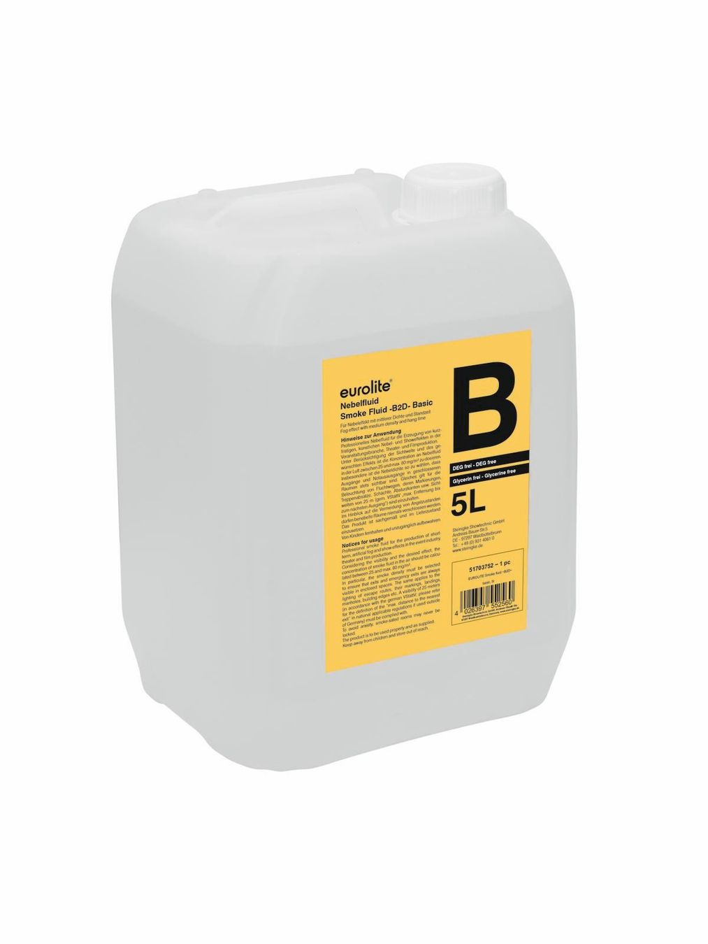 Accessori per altri veicoli: Smoke Fluid -B2D- Basic, 5l – Nuovo e nell'imballaggio originale da Däniken SO venduto da Profog1