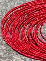 Rote Statement Kette - Sommerlicher Blickfang! Neuwertig