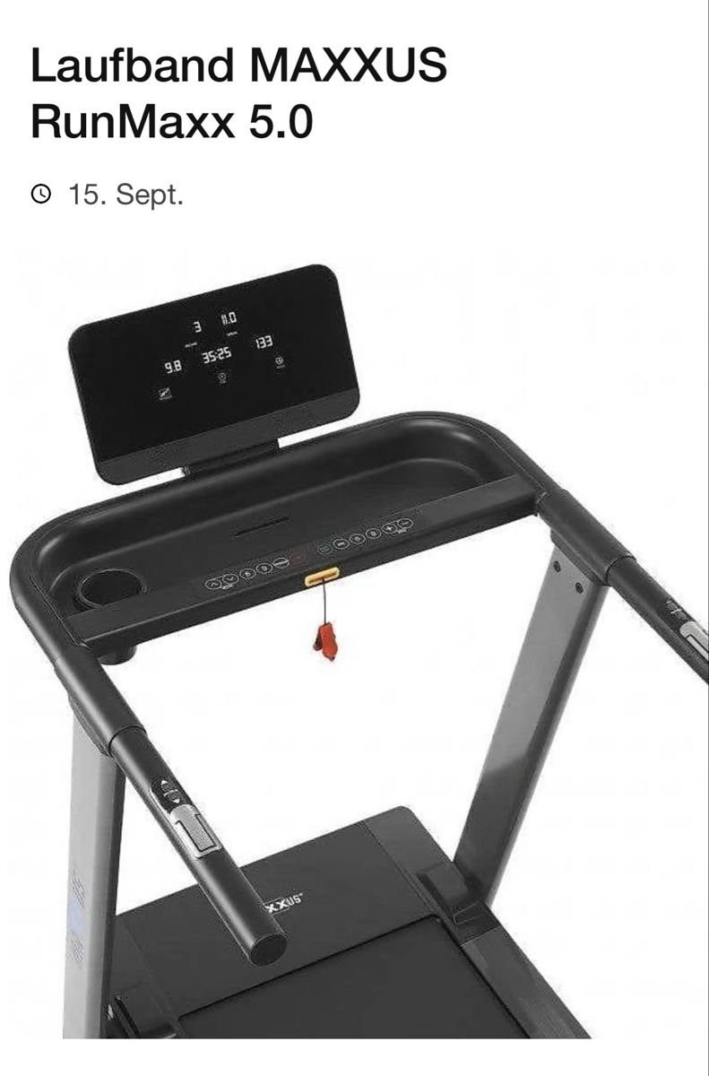 Maxxus Hometrainer: Laufband MAXXSUS RunMaxx. 5.0  – Gebraucht aus Schlieren von tatiana777