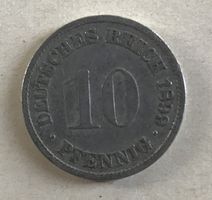 10 PFENNIG DEUTSCHES REICH 1899