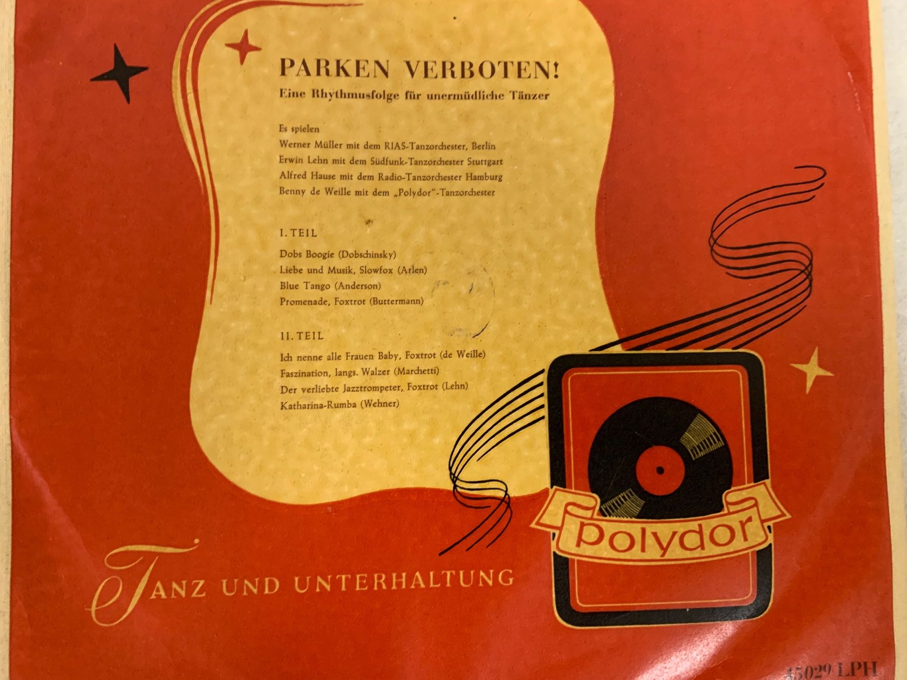 Schallplatten: sehr alte LP Heimweh Nach Dir – Gebraucht aus Erlenbach ZH von Ritschly 2