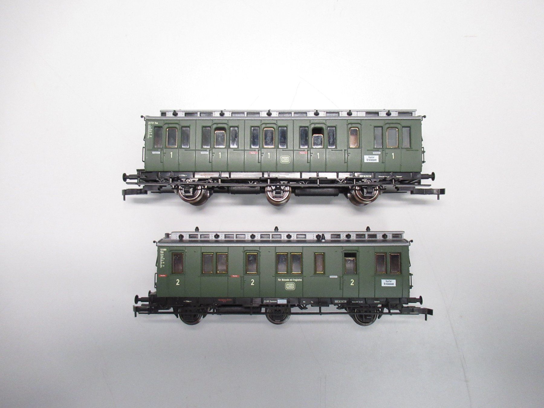 Roco Modellini di ferrovie: Roco 1.Klassse + 2.Klasse DB DC/GS o.OVP – Usato da Basel venduto da mhmarken 1