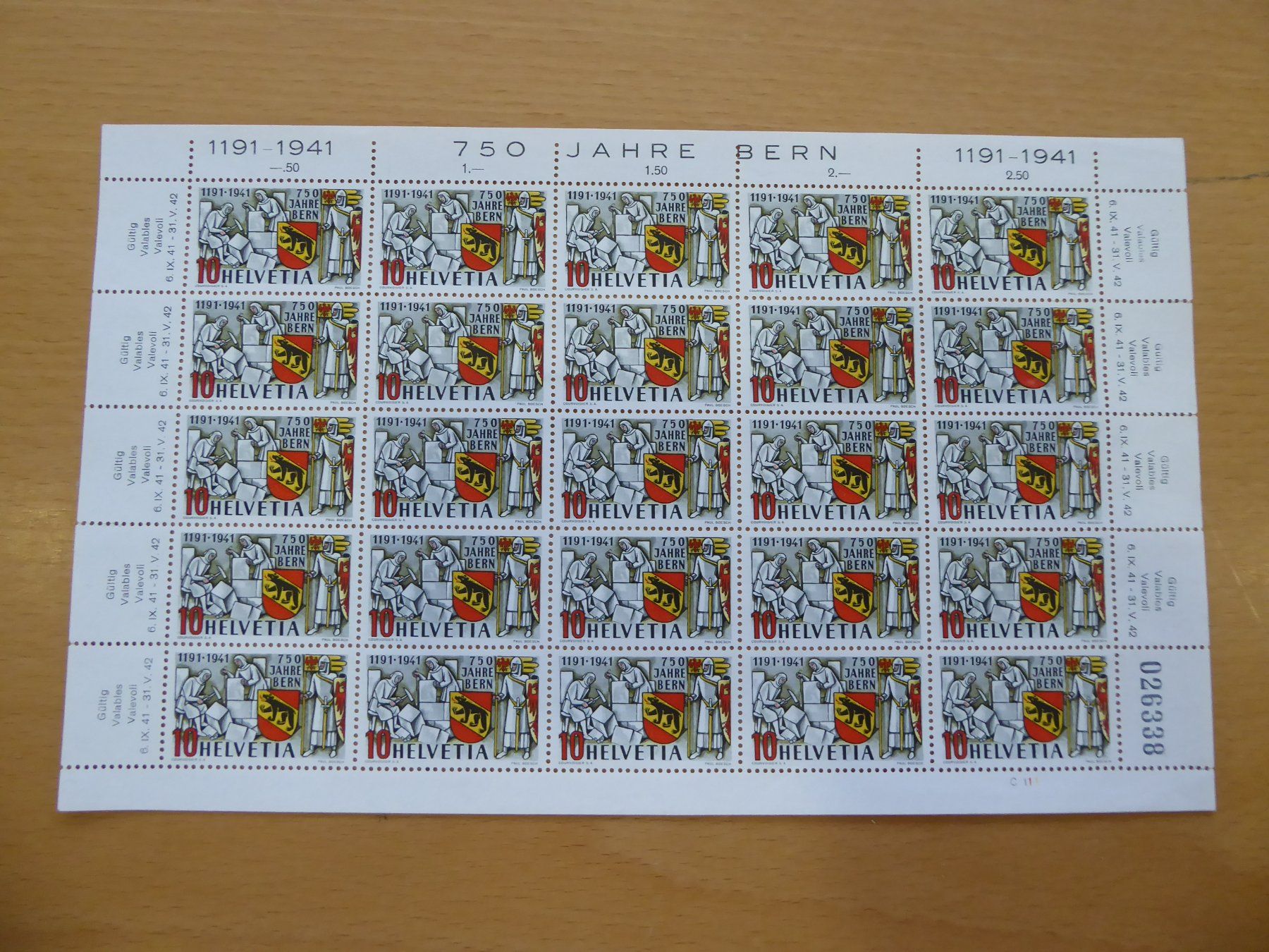 Tous les timbres: Bogen Schweiz – D'occasion à Rothrist par swisstools