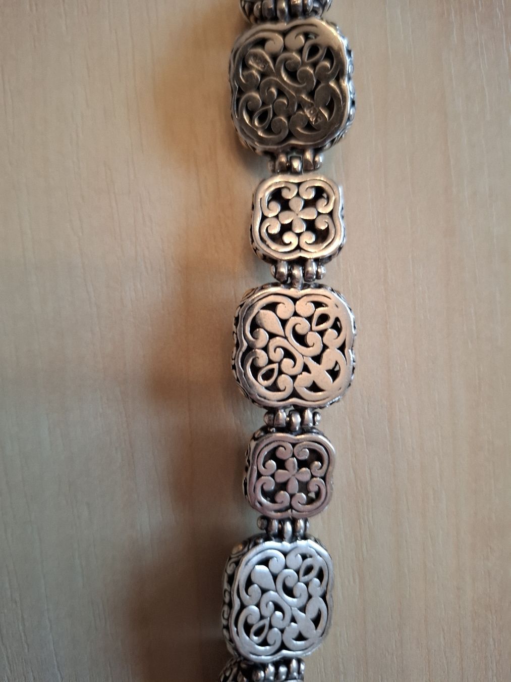 Armbänder & -reifen: Silberarmband massiv mit Onyxsteinen – Neu (gemäss Beschreibung) aus Buochs von LUINO7 2