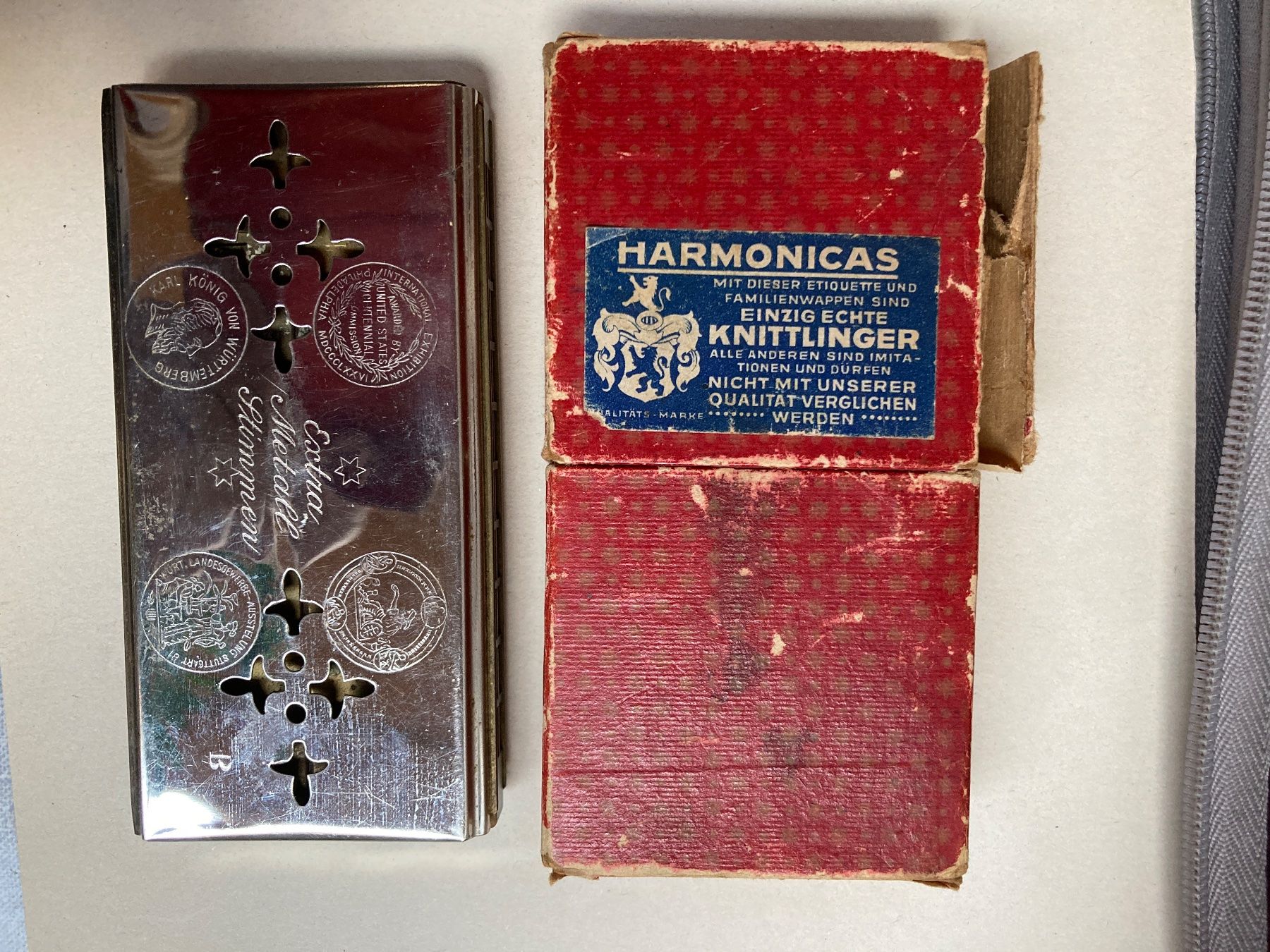Hohner Strumenti musicali: Mundharmonika - Fried. Hotz – Usato da zürich venduto da papalapa