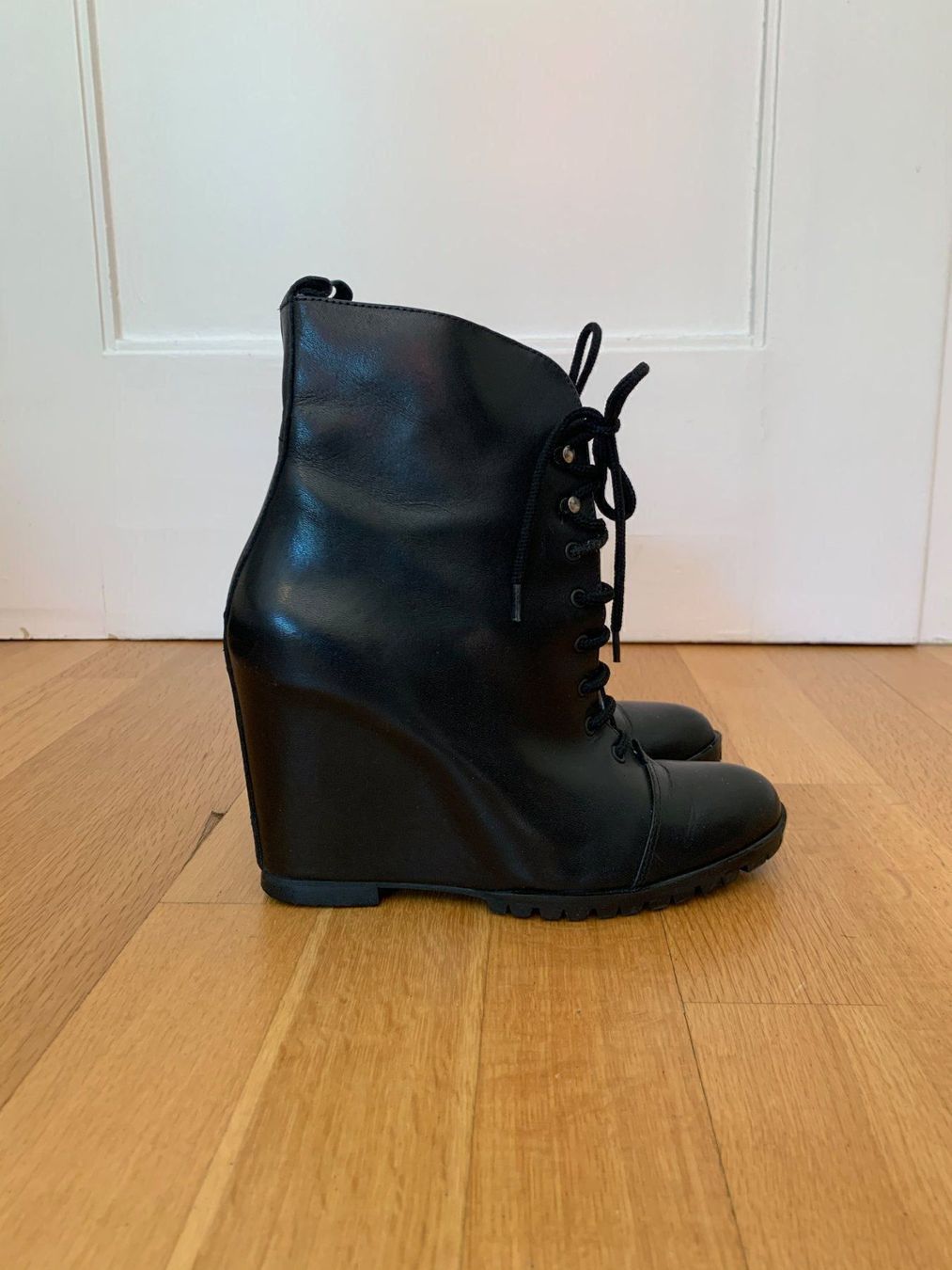 Scarpe da donna: Lederstiefeletten mit Keilabsatz 39 – Usato da Zürich venduto da IMAYER 4