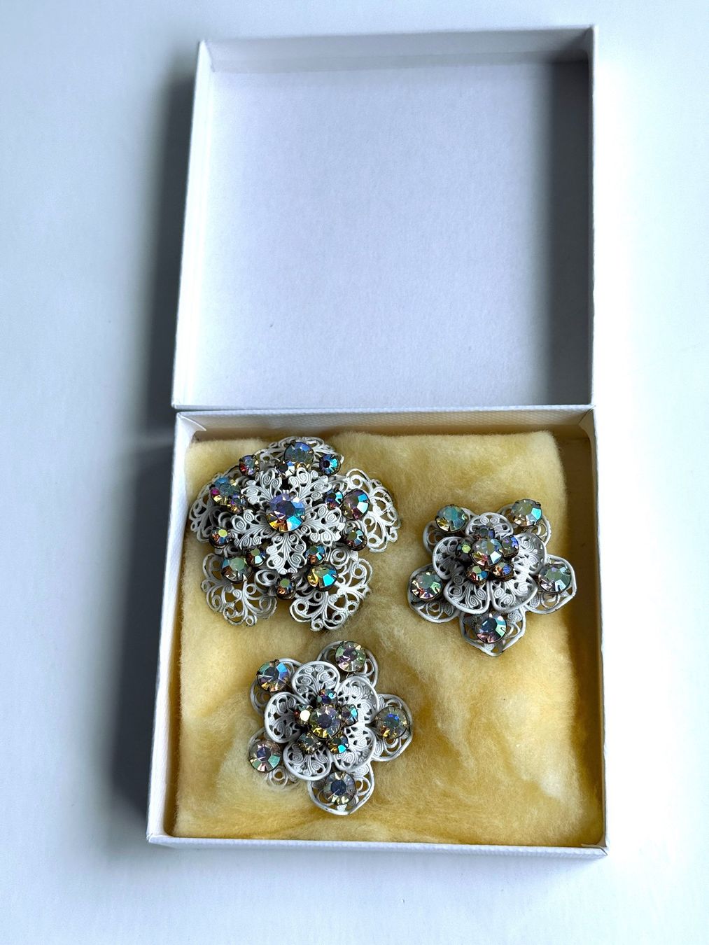 Altri gioielli: Vintage-Schmuckset aus Brosche und Ohrclips***** – Usato da Dübendorf venduto da Orchid18