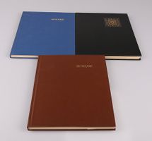 3 Briefmarkenalben