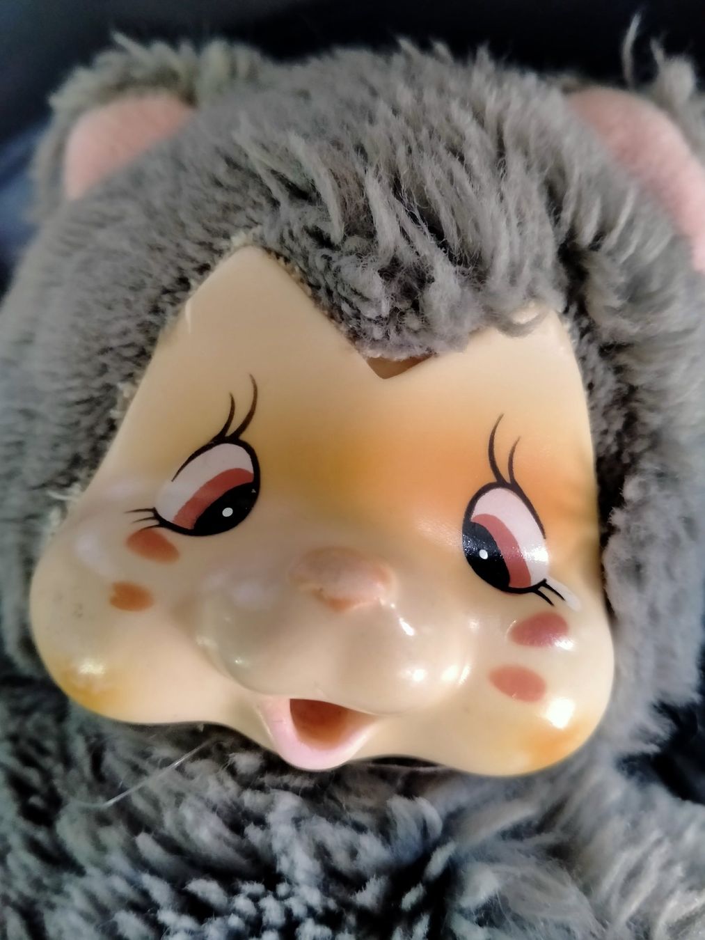 Puppen: Vintage HEUNEC Monchhichi  ca.17cm Plüschtier – Gebraucht aus Küssnacht am Rigi von perlboote 1