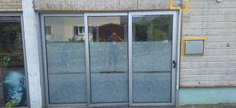 Schiebetüre 3-Fach Alu-Isolierglas
