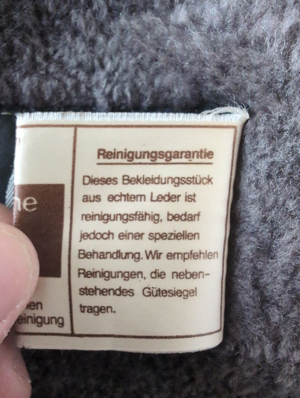 Cappotti: Sehr warmer Herren Wintermantel- Echtes Lammfell – Usato da Niederlenz venduto da Kukuck 6
