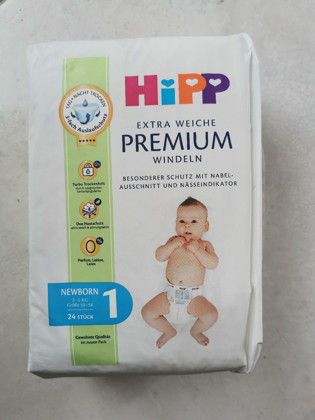 Secchi per pannolini & Pannolini: Hipp 24 Windeln Grösse 1 – Nuovo e nell'imballaggio originale da Brunnen venduto da JJaime