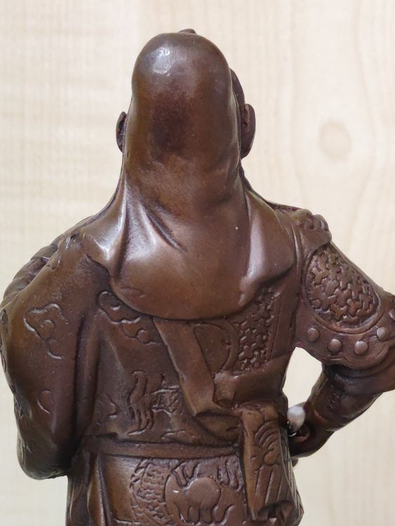 ASIATISCHER GENERAL GUAN YU BRONZEFIGUR SIGN MILO | Kaufen auf Ricardo