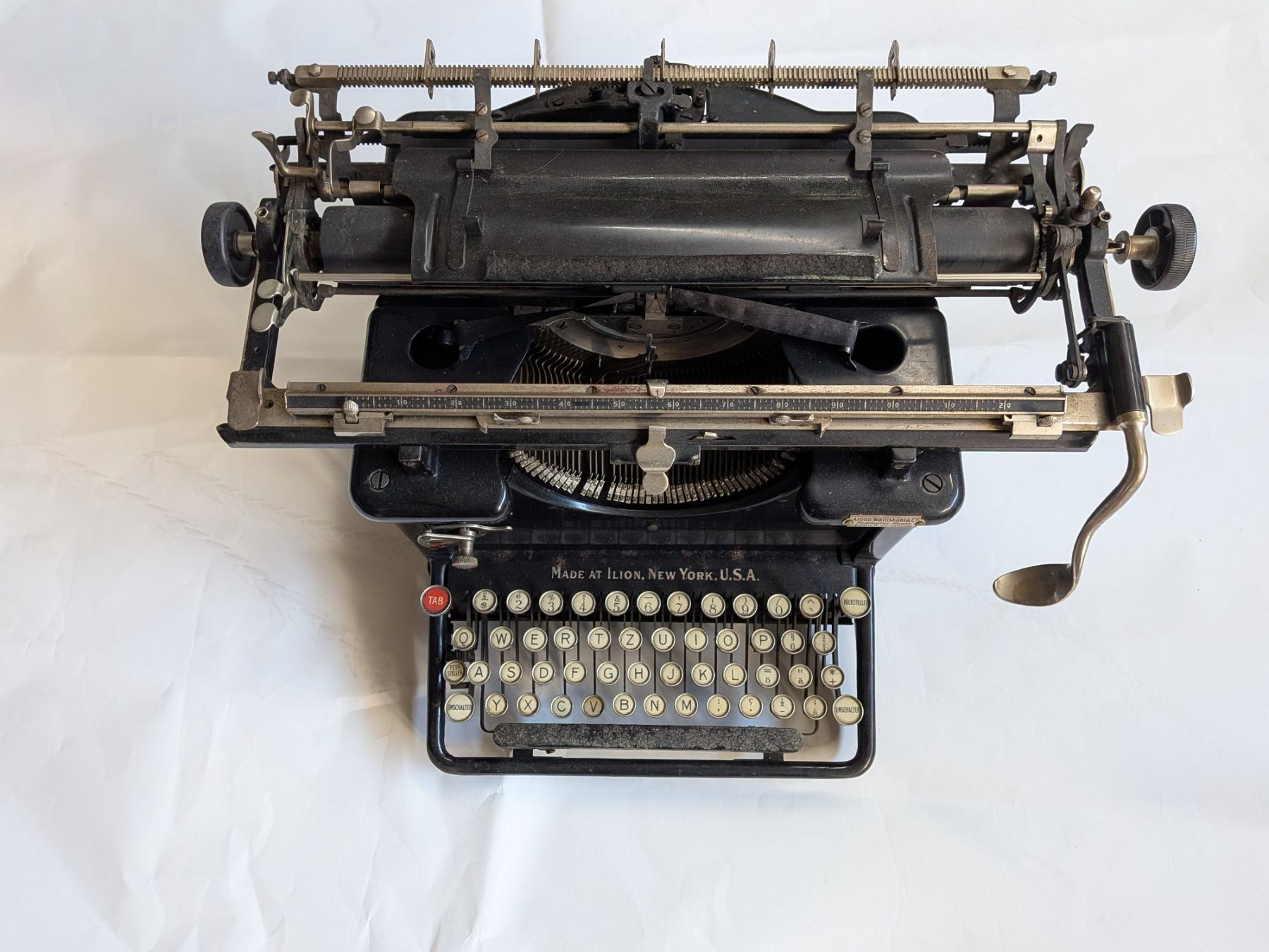 Remington Macchine da scrivere: Schreibmaschine Remington Standard 12 – Usato da Zürich venduto da vitibaba