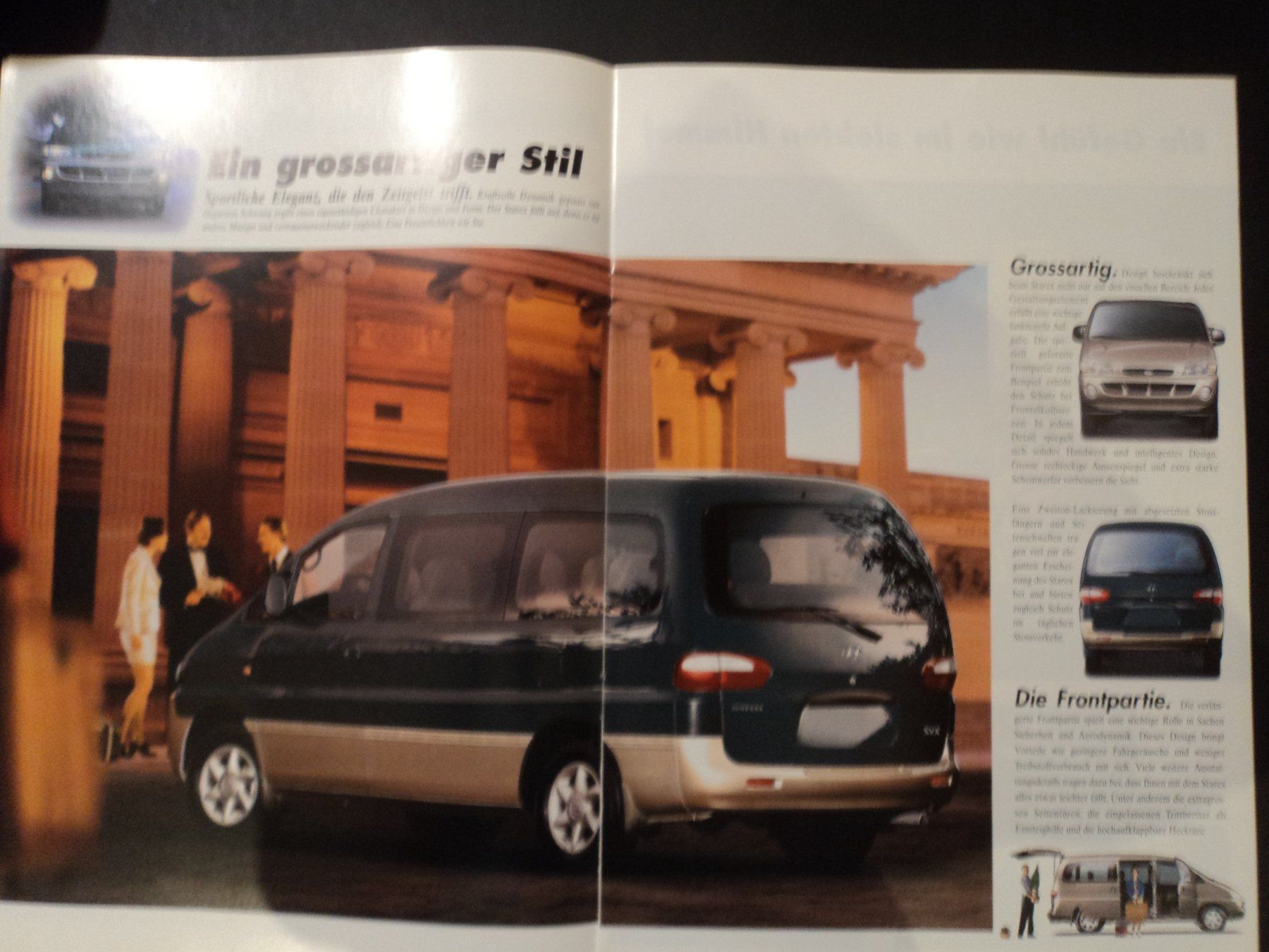 Hyundai Documenti: Prospekt Hyundai Starex – Usato da Schwarzenburg venduto da modelCARama 3