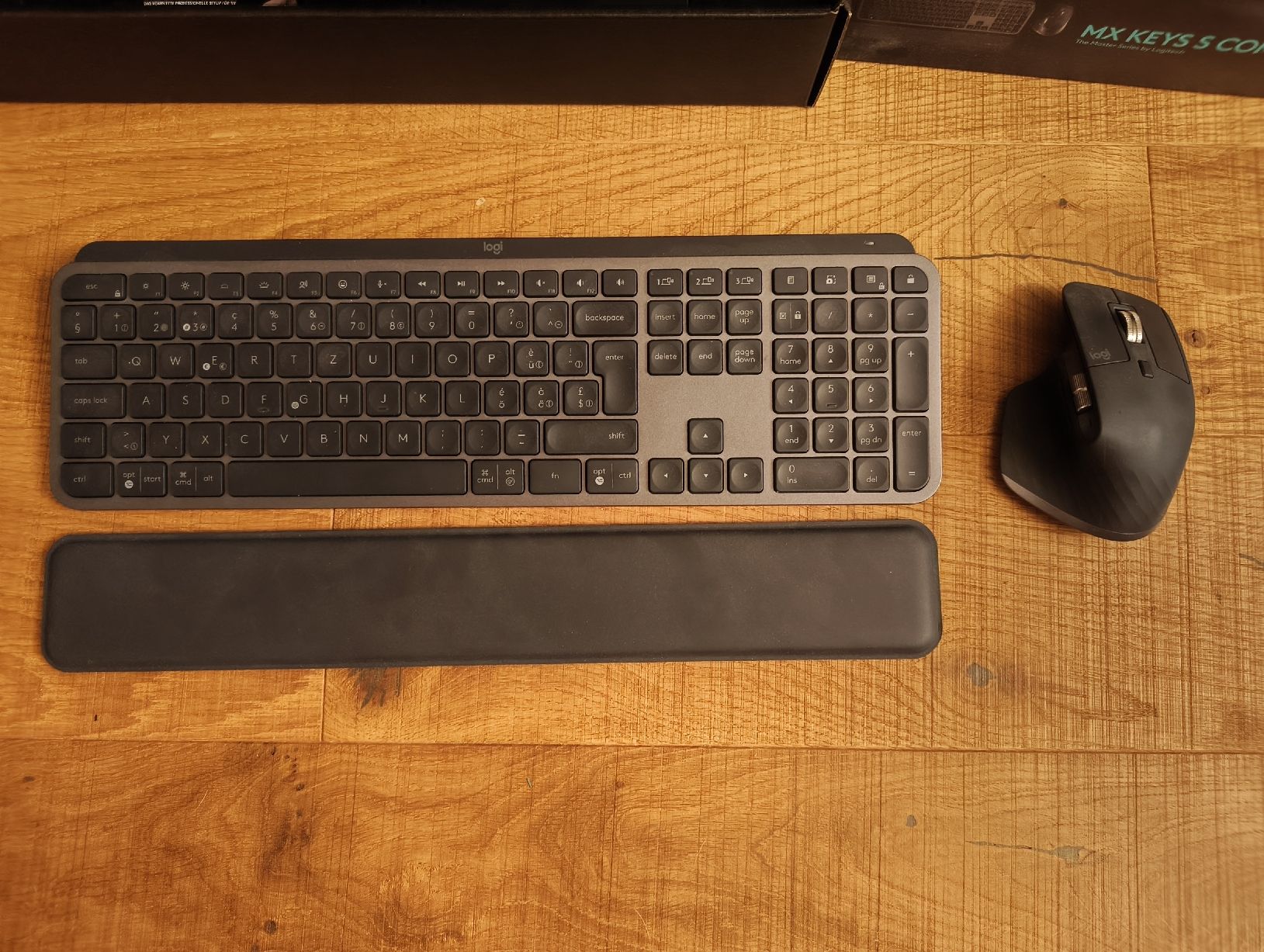 Logitech Tastiere: Logitech MX Keys S Combo - Tastatur und Maus Combo – Usato da Seuzach venduto da Commodore64 1