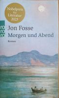 Nobelpreis 2023 Jon Fosse Morgen und Abend, neuwertig