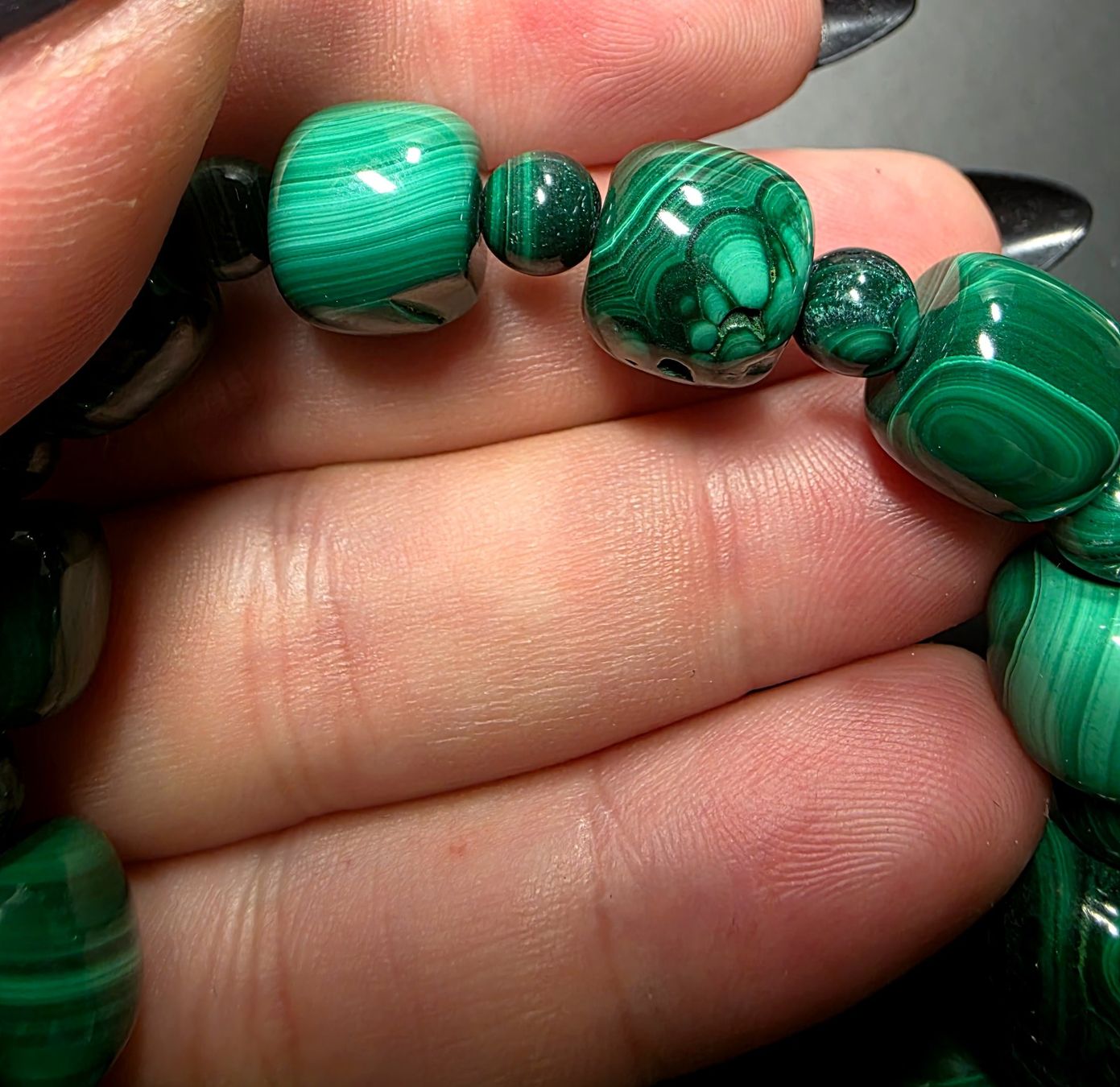 Mineralien & Heilsteine: Malachit Armband – Neu (gemäss Beschreibung) aus Matzingen von Shay_Crystalz 1