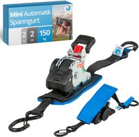 Spanngurte Automatik 2m 2er Set 150kg Mini