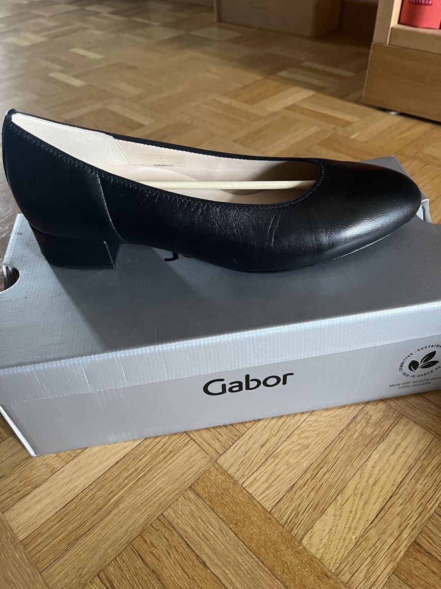 Gabor Scarpe da donna: Gabor Pump, Leder, schwarz (neu) – Nuovo e nell'imballaggio originale da Frauenfeld venduto da flo_7f8y
