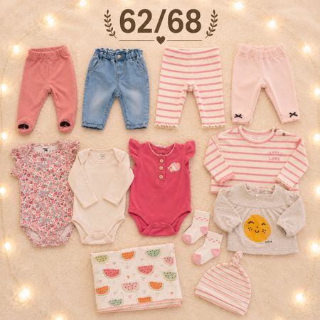 Babykleider-Set 62/68 🌸 Frühlings- und Sommer-Kollektion!