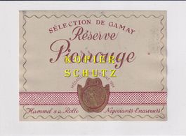 Etikette - Pierrouge Réserve (Sélection de Gamay) /bd