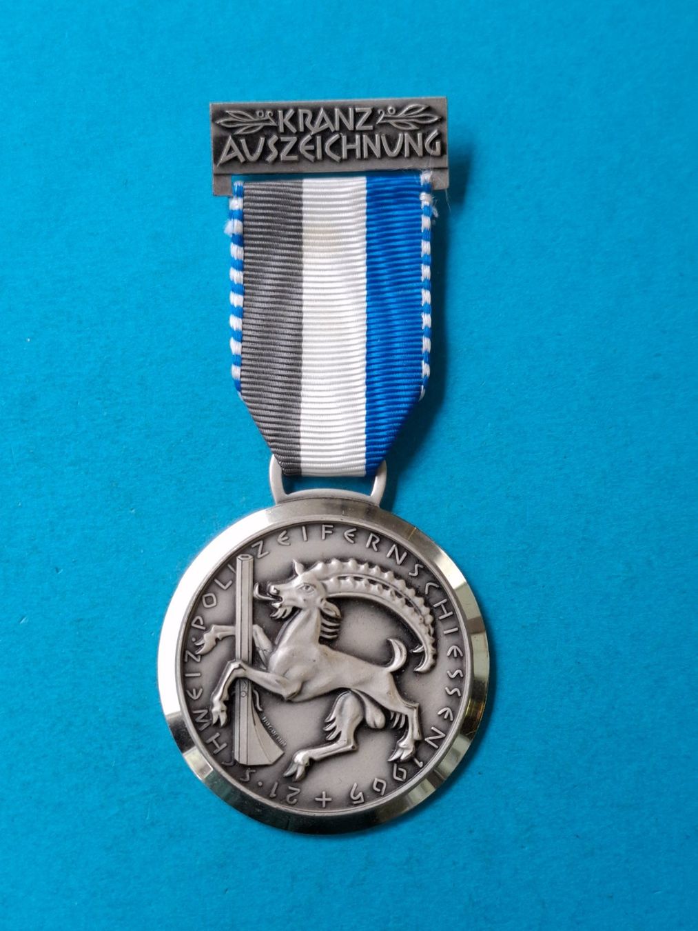 Medaglie: Polizei Fernschiessen 1965 (u202) – Usato da Schwanden GL venduto da Suvorov 2
