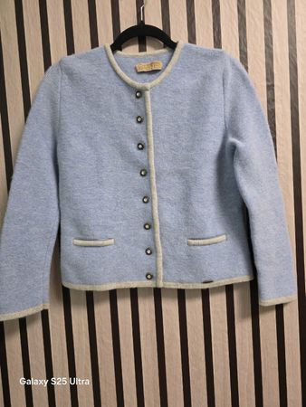 Giesswein Walkjacke blau Grösse 36 guter Zustand