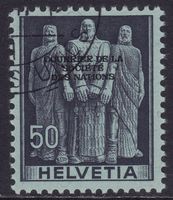 Dienstmarke SDN SBK-Nr. 80 (dreizeiliger Aufdruck 1944)