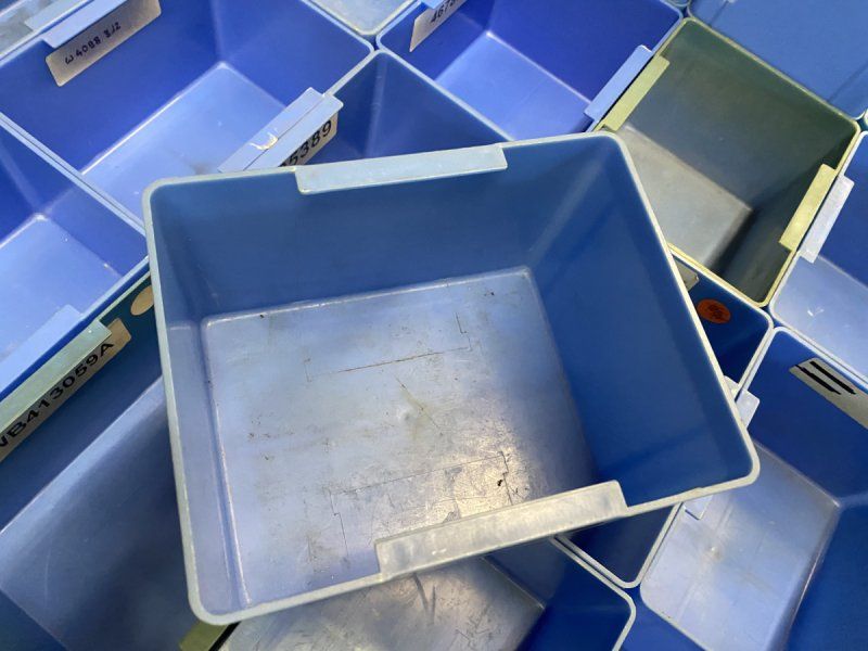 10 Stück Dreieckschalen Für Schmuck | Weiße Sortier Tabletts Für Perlen