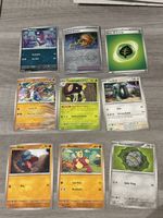 Lot de 9 cartes Pokémon